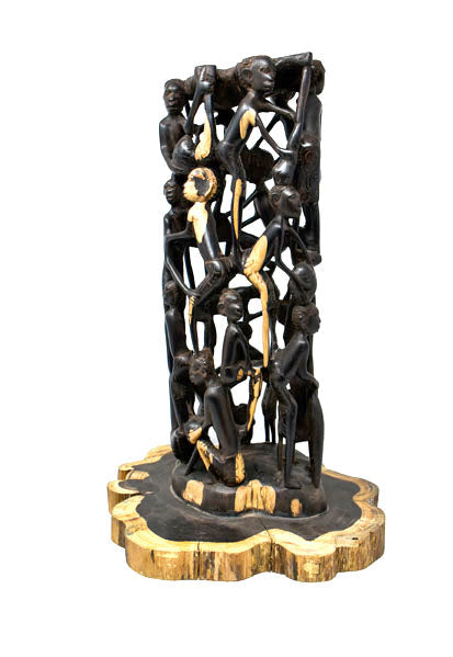 Makonde Ujamaa Family Tree of Life Sculpture 01-2