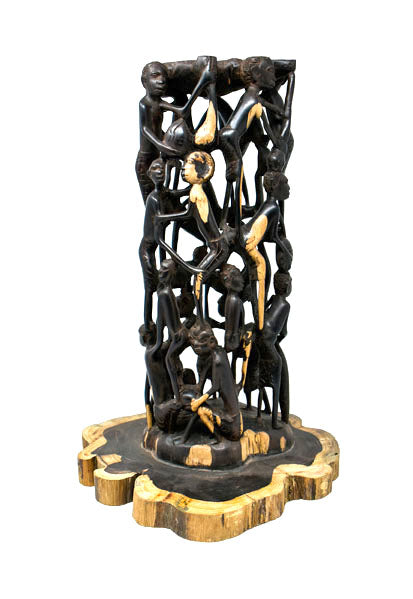 Makonde Ujamaa Family Tree of Life Sculpture 01-1