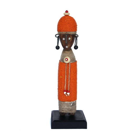 Beaded Namji Doll 120 Orange-0